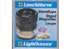Leuchtturm, staande loupe, 10x verstelbare lens en mm verdeling