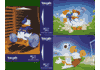 N-Zeeland, Donald Duck story I, 3 kaarten ongebr.