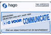 Hago oog voor communicatie,1995