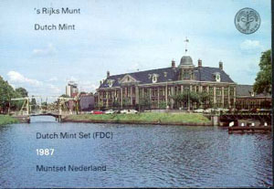 FDC Muntset Nederland 1987, Utrecht