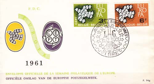 1961 Belgium - Click Image to Close