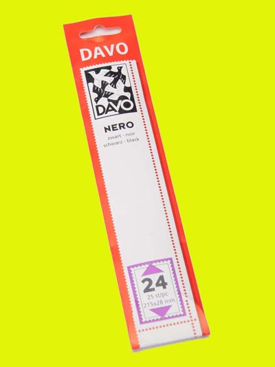 Davo Nero N24, 215 x 28 mm - Click Image to Close