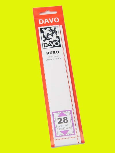 Davo Nero N28, 215 x 32 mm - Click Image to Close