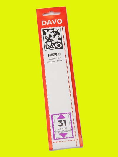 Davo Nero N31, 215 x 35 mm - Click Image to Close