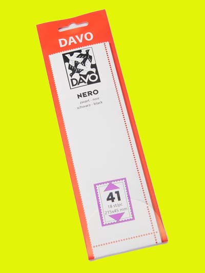 Davo Nero N41, 215 x 45 mm - Click Image to Close