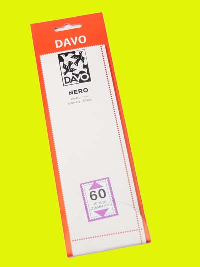 Davo Nero N60, 215 x 64 mm - Click Image to Close