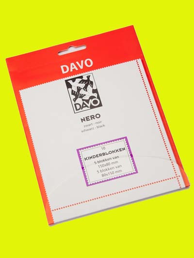 Davo Nero N01, 2 x 5 kindblokken - Klik op de afbeelding om het venster te sluiten
