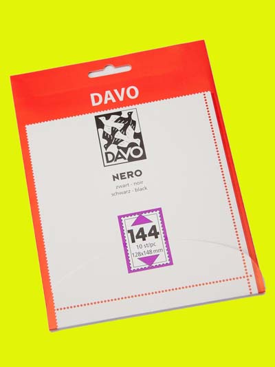 Davo Nero N144, 128 x 148 mm - Click Image to Close