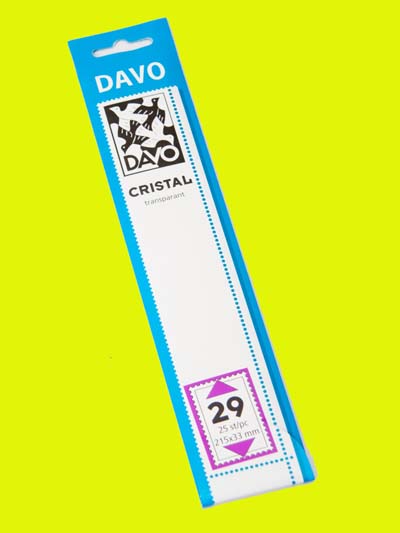 Davo Cristal C29, 215 x 33 mm - Klik op de afbeelding om het venster te sluiten