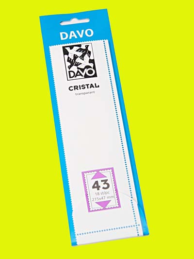 Davo Cristal C43, 215 x 47 mm - Klik op de afbeelding om het venster te sluiten