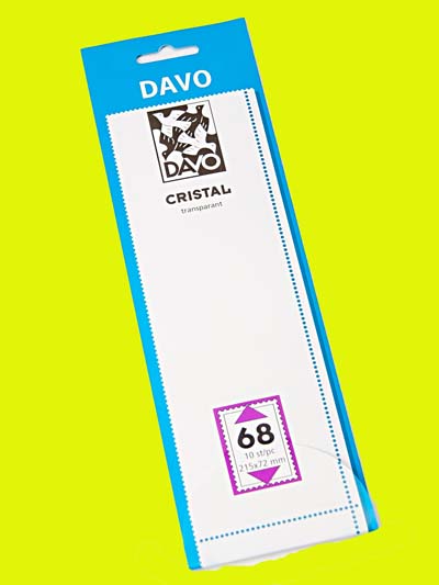 Davo Cristal C68, 215 x 72 mm - Click Image to Close