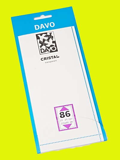 Davo Cristal C86, 215 x 90 mm - Click Image to Close