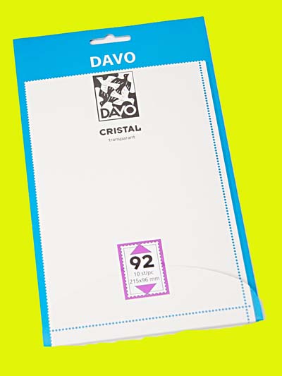 Davo Cristal C92, 215 x 96 mm - Click Image to Close