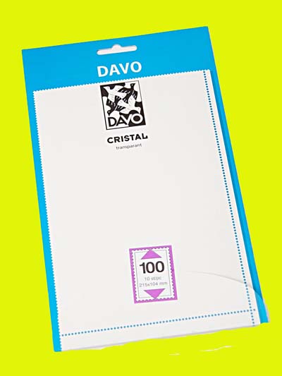 Davo Cristal C100, 215 x 104 mm - Click Image to Close