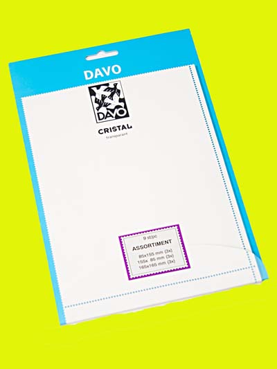 Davo Cristal C09, Blokken assortiment 9 st/pakje - Klik op de afbeelding om het venster te sluiten