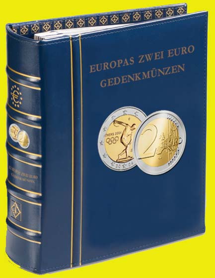 Optima 2 Euro special coin album with description I - Click Image to Close