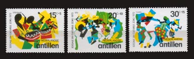1972 Cultuurzegels, muziek - Klik op de afbeelding om het venster te sluiten