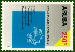1989 Union Postal Universelle - Klik op de afbeelding om het venster te sluiten