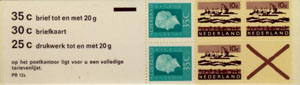 1972 Postzegelboekje no.12a - Click Image to Close