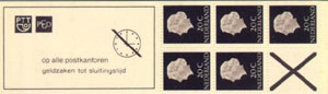 1968 Postzegelboekje no.6e - Click Image to Close