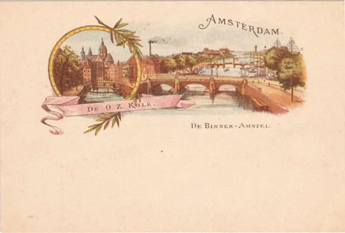 Amsterdam, O.Z.Kolk-Binnen Amstel - Click Image to Close
