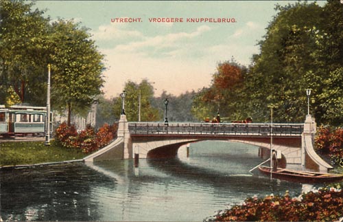 Utrecht, Vroegere Knuppelbrug - Klik op de afbeelding om het venster te sluiten