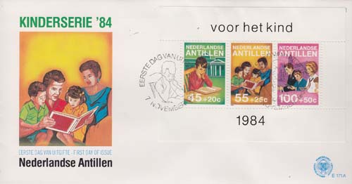 1984 Blok Kinderzegels - Klik op de afbeelding om het venster te sluiten