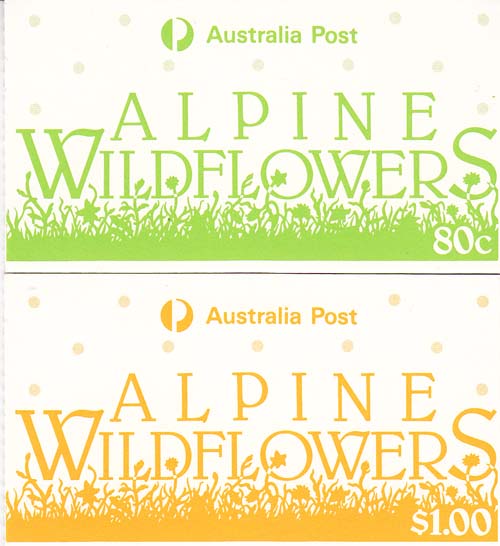 1986 Alpin flowers 80 en 100 c. - Click Image to Close