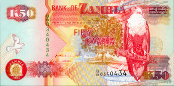 Zambia, 50 kwacha 1992, uncirculated - Click Image to Close