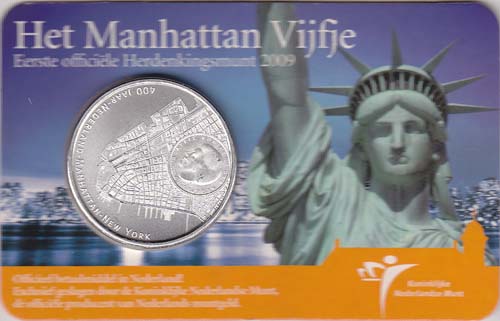 2009 Manhattan 5 Euro - Click Image to Close