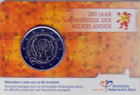 2013 200 jr. Koninkrijk, 2 EURO BU - Click Image to Close