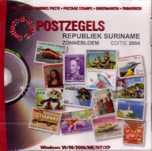 CD-Rom Suriname onafhankelijk , zegels en fdc's - Klik op de afbeelding om het venster te sluiten