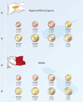 Davo Eurobladen voor Malta en Cyprus - Klik op de afbeelding om het venster te sluiten