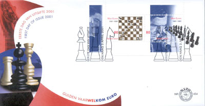 2001 Max Euwe, schaak - Klik op de afbeelding om het venster te sluiten