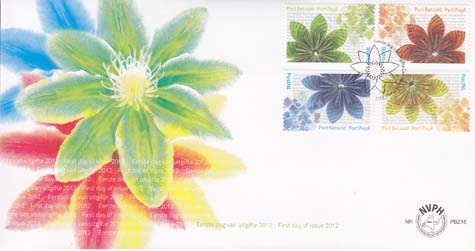 2012 Persoonlijke postzegel, bloemen - Click Image to Close