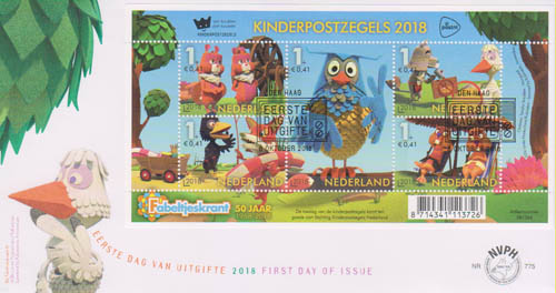 2018 Kinderzegels de Fabeltjeskrant - Click Image to Close