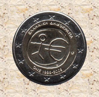 EMU Griekenland 2 Euro unc 2009 - Click Image to Close