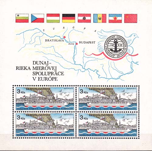1982 Tsjechoslowakije Donau conferentie - Klik op de afbeelding om het venster te sluiten