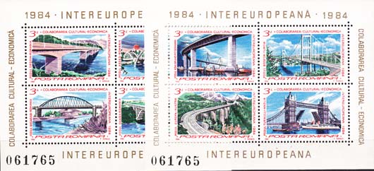 1984 Roemenie, Intereuropeana - Klik op de afbeelding om het venster te sluiten