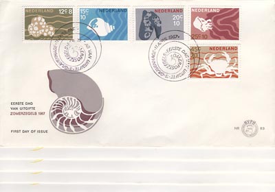 1967 complete jaargang FDC's - Click Image to Close