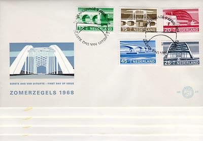 1968 complete jaargang FDC's - Click Image to Close
