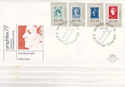 1977 complete jaargang FDC's - Click Image to Close