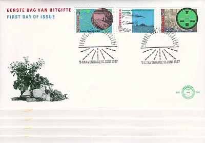 1987 complete jaargang FDC's - Click Image to Close