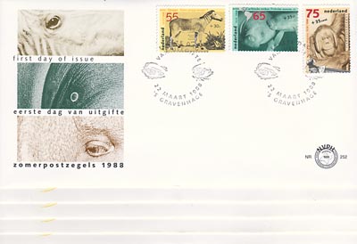 1988 complete jaargang FDC's - Click Image to Close