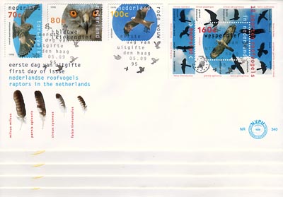 1995 complete jaargang FDC's - Click Image to Close