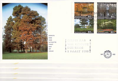 1999 complete jaargang FDC's - Click Image to Close
