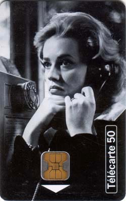 Jeanne Moreau, France Telecom, used - Click Image to Close