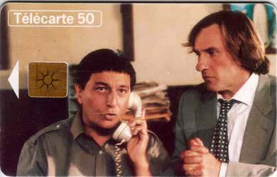 Gerard Depardieu, France Telecom, gebr. - Click Image to Close