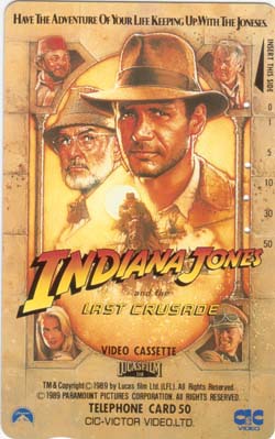 Harrison Ford e.a. Indiana Jones -Last Crusade used - Click Image to Close