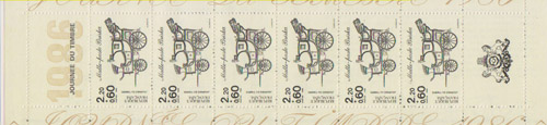 1986 Dag v.d. Postzegel. rijtuig - Klik op de afbeelding om het venster te sluiten